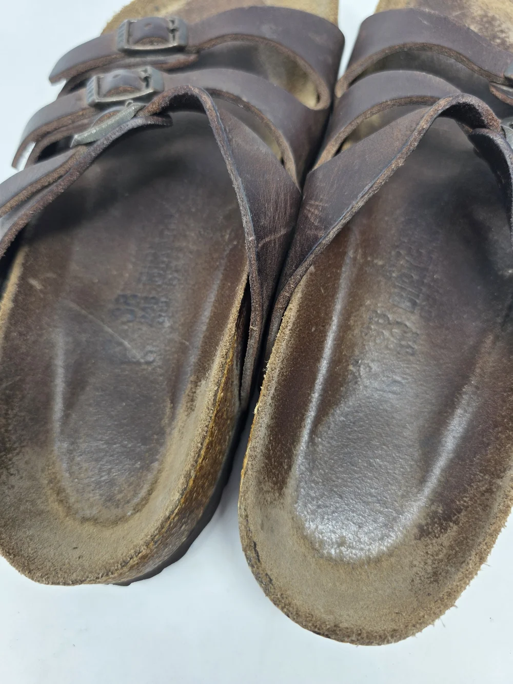 Birkenstock 3 Strap Sandals Brown Leather EU 38 US Women’s 7–7.5